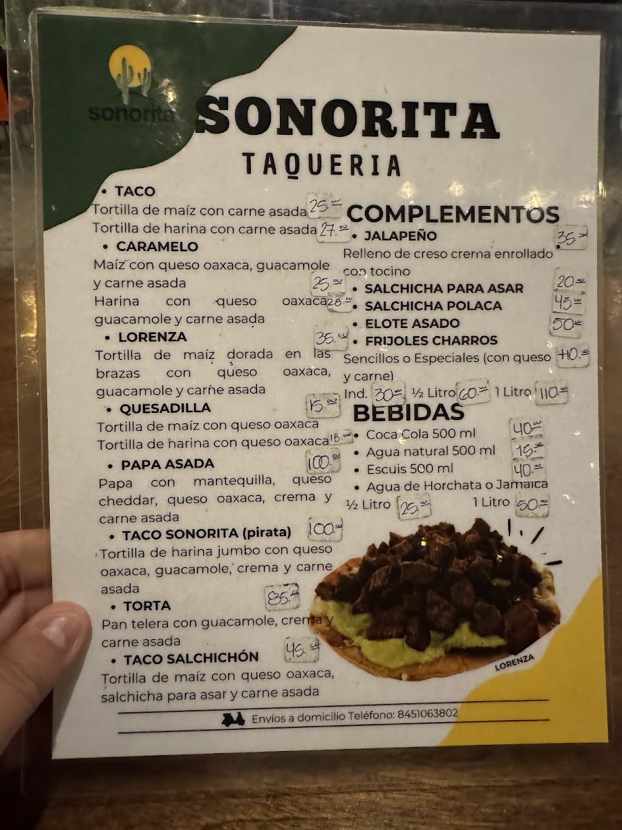 Conni Pizzas Menu - Image 2