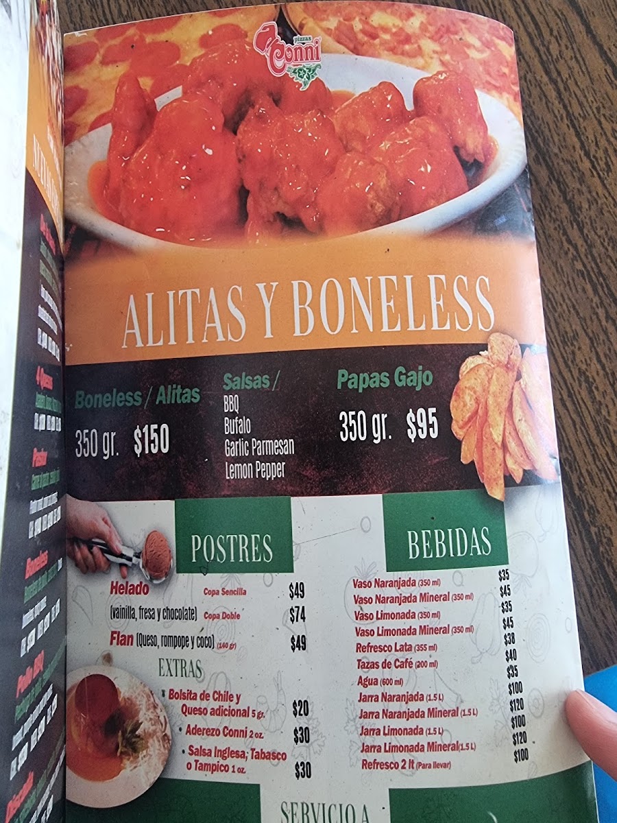 Conni Pizzas Menu - Image 4