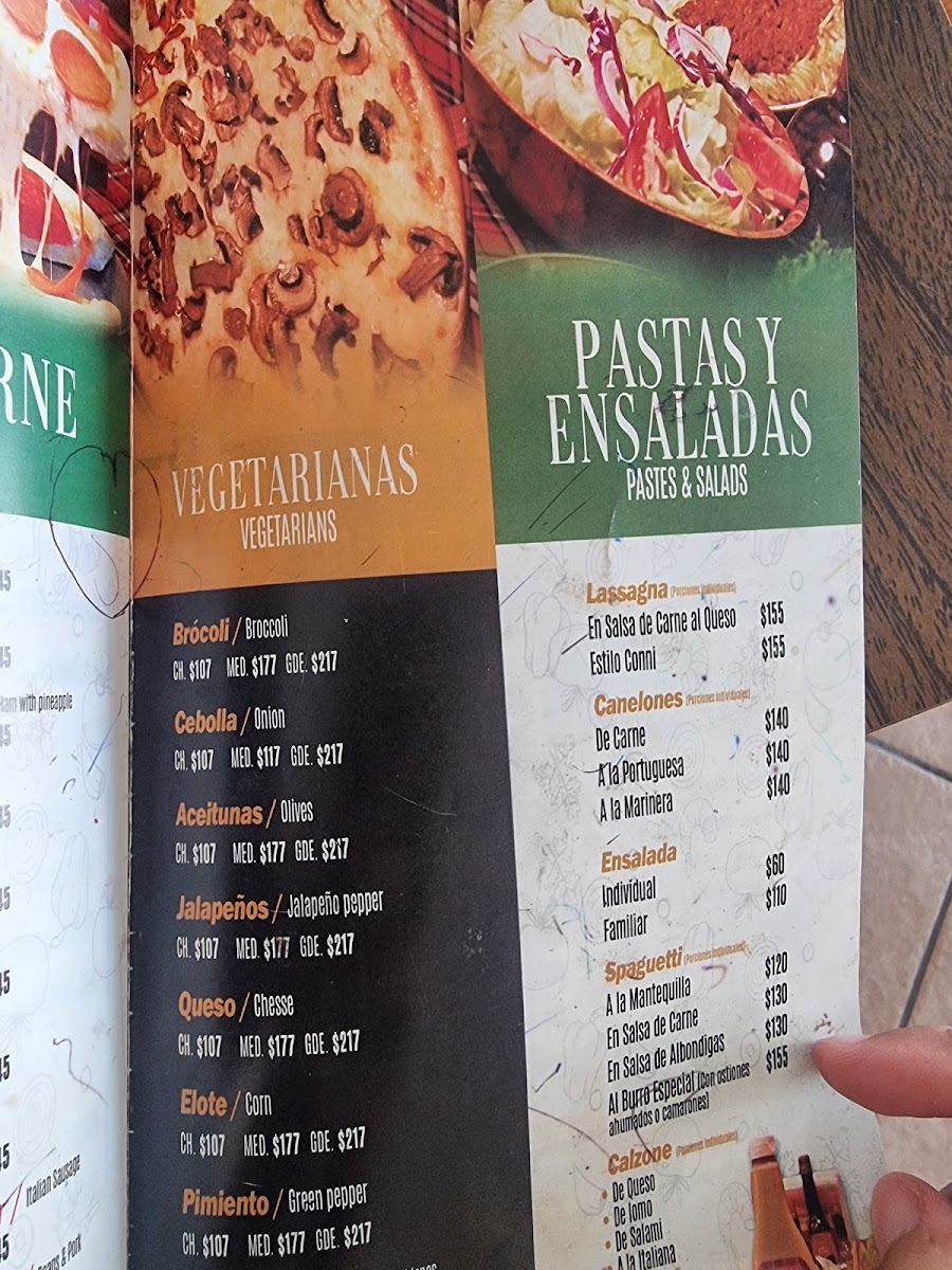 Conni Pizzas Menu - Image 6